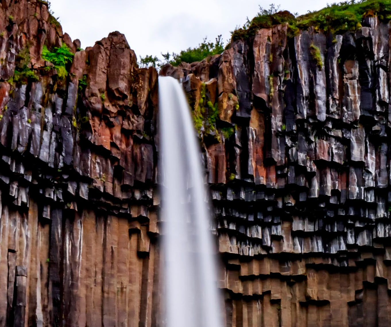Svartifoss Iceland Waterfall