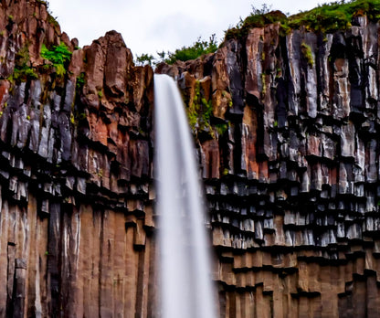 Svartifoss Iceland Waterfall