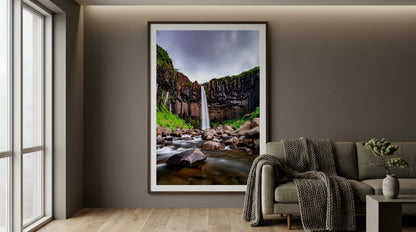 Svartifoss Iceland Waterfall